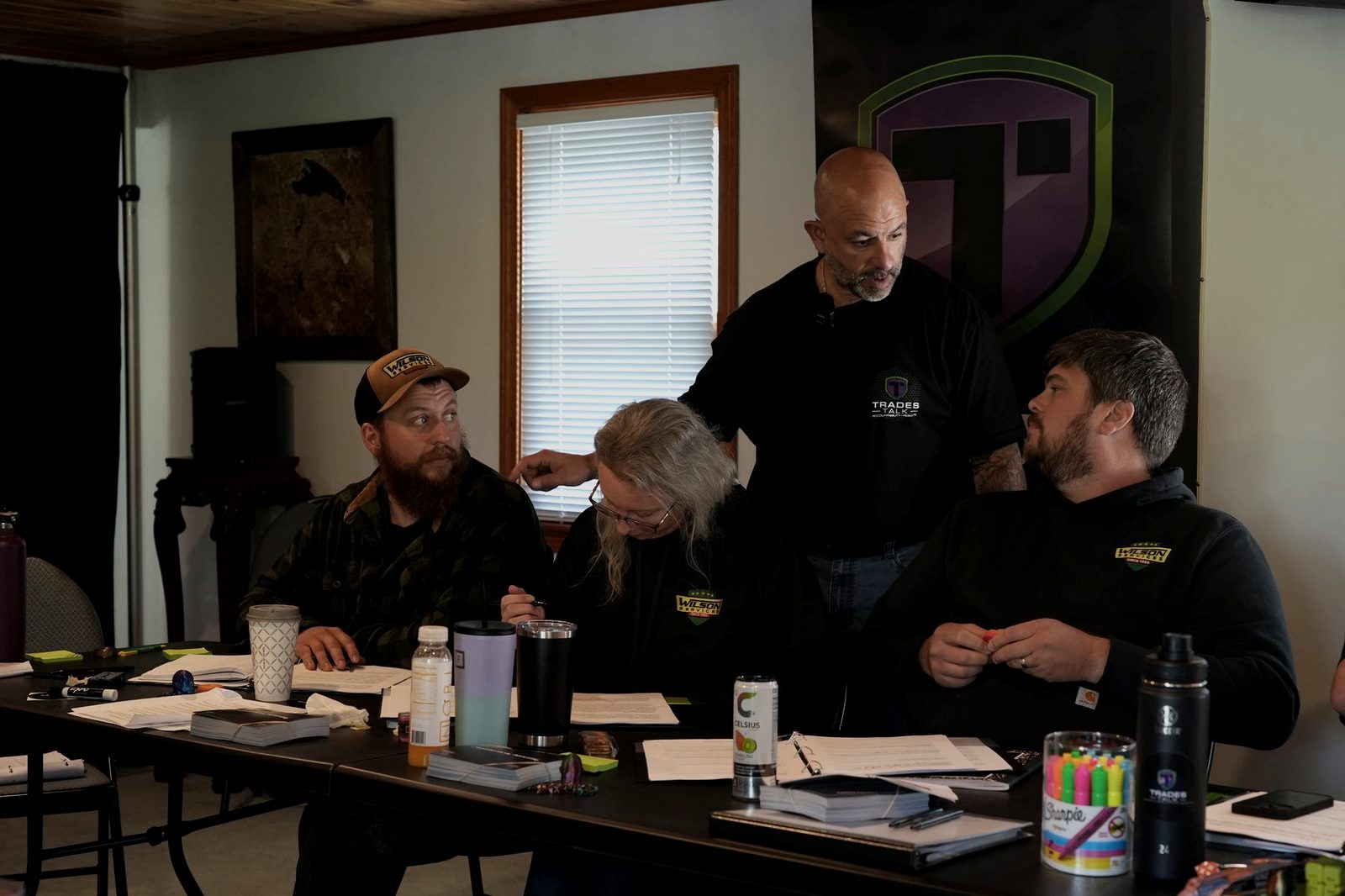 Steve Addario coaching home service business owners at Legacy Estates