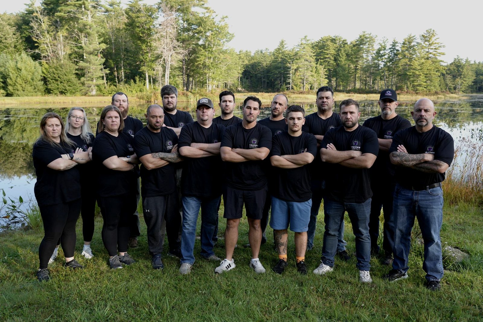 Trades Talk members at Legacy Estates